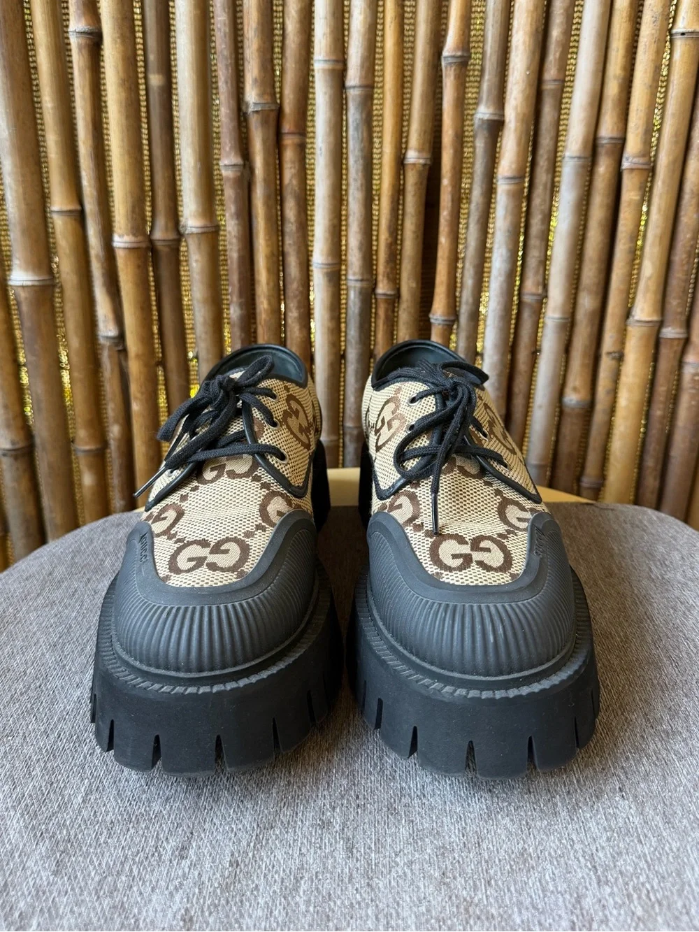 GUCCI Maxi GG Slip-On Loafers